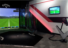 【室內高爾夫】新手打模擬高爾夫球的站姿