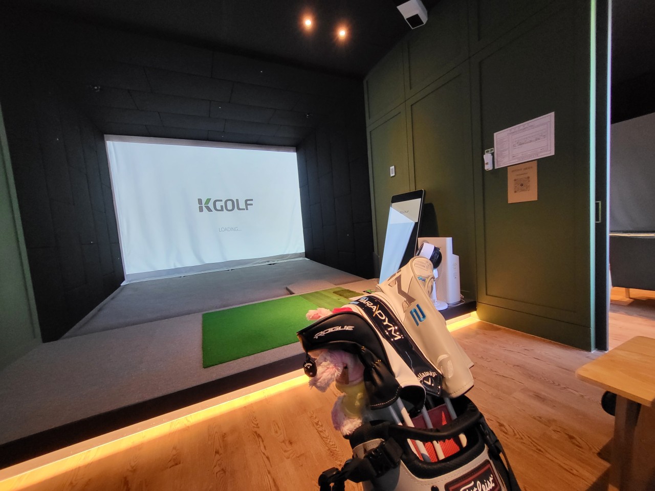 陜西省西安環屏模擬高爾夫